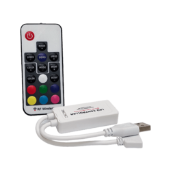 Controller cu telecomanda RF Mini RGB USB
