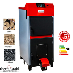 Cazan pe combustibil solid ECOWOOD PLUS 50KW