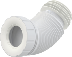 Racord flexibil pentru WC, lungime reglabila 230–530 mm, A97SN