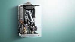 Centrala termica Vaillant in condensare ecoTEC Plus, doar incalzire VU INT II 256/5-5, 25 kW, kit evacuare gaze arse inclus