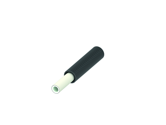 Teava TECEflex multistrat PE-Xc/Al/PE-RT in copex negru Dim. 25, Ø26 x 4,0mm, colac 25ml